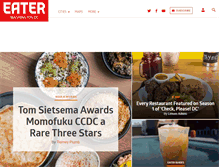 Tablet Screenshot of dc.eater.com