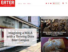 Tablet Screenshot of nola.eater.com