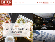 Tablet Screenshot of charleston.eater.com