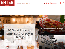 Tablet Screenshot of chicago.eater.com